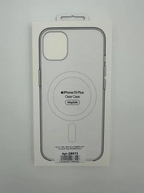 Чехол Clear Case Acryl MagSafe для iPhone15 Plus ПРОЗРАЧНЫЙ, для iPhone 15 Plus, арт. 08973
