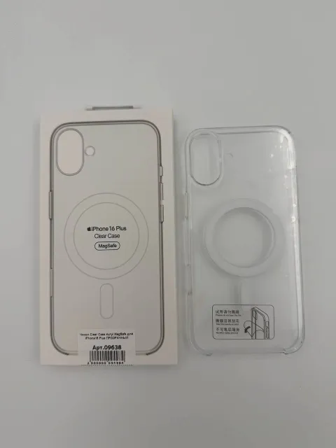 Чехол Clear Case Acryl MagSafe для iPhone16 Plus ПРОЗРАЧНЫЙ, для iPhone 16 Plus, арт. 09638