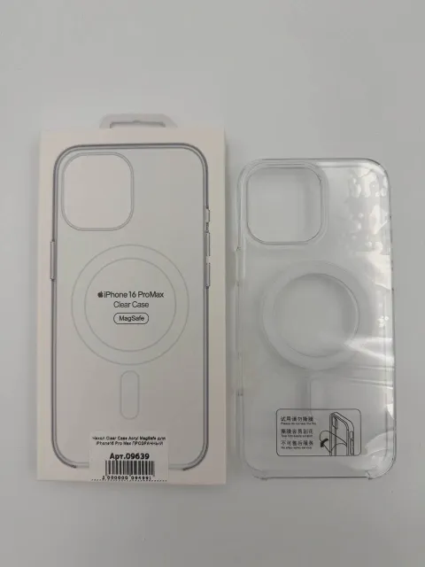 Чехол Clear Case Acryl MagSafe для iPhone16 Pro Max ПРОЗРАЧНЫЙ, для iPhone 16 Pro Max, арт. 09639