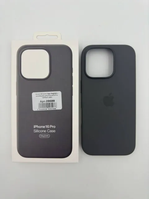 Чехол Silicone Case MagSafe с анимацией для iPhone16 Pro СЕРЫЙ (№6), для iPhone 16 Pro, арт. 09688
