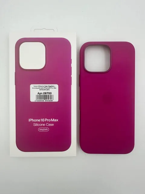 Чехол Silicone Case MagSafe с анимацией для iPhone16 Pro Max ФУКСИЯ (№11), для iPhone16 Pro Max, арт. 09700