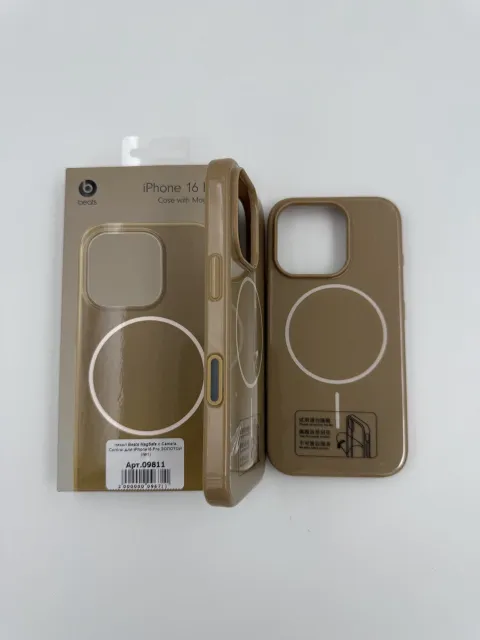 Чехол Beats MagSafe с Camera Control для iPhone16 Pro ЗОЛОТОЙ (№1), для iPhone16 Pro, арт. 09811