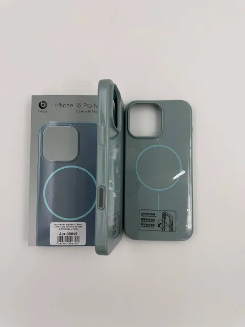 Чехол Beats MagSafe с Camera Control для iPhone16 Pro Max БИРЮЗОВЫЙ (№3), для iPhone16 Pro Max, арт. 09819