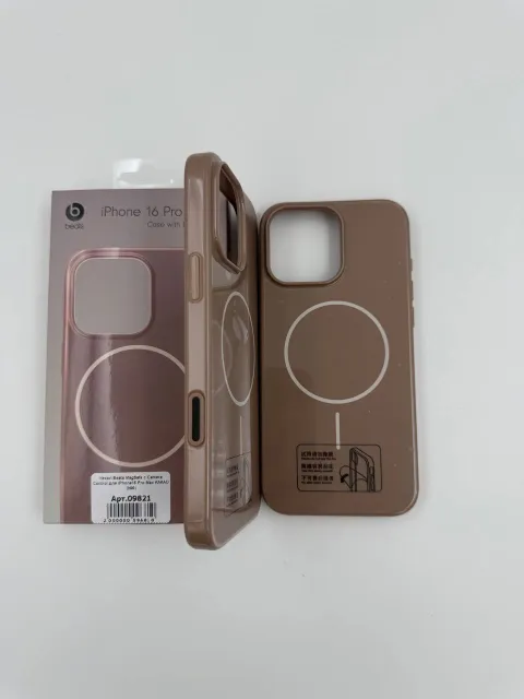 Чехол Beats MagSafe с Camera Control для iPhone16 Pro Max КАКАО (№5), для iPhone16 Pro Max, арт. 09821