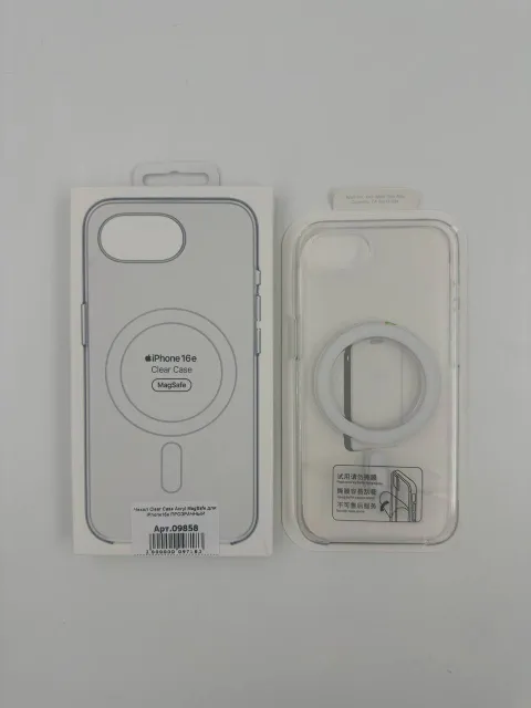 Чехол Clear Case Acryl MagSafe для iPhone16e ПРОЗРАЧНЫЙ, для iPhone 16e, арт. 09858