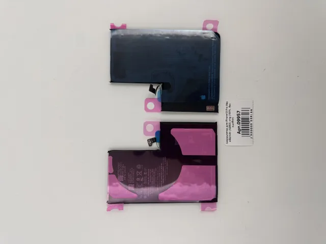 Аккумулятор для iPhone13 Pro Max 4352mAh (A2653) orig (100%, без ошибки), для iPhone 13 Pro Max, арт. 09957