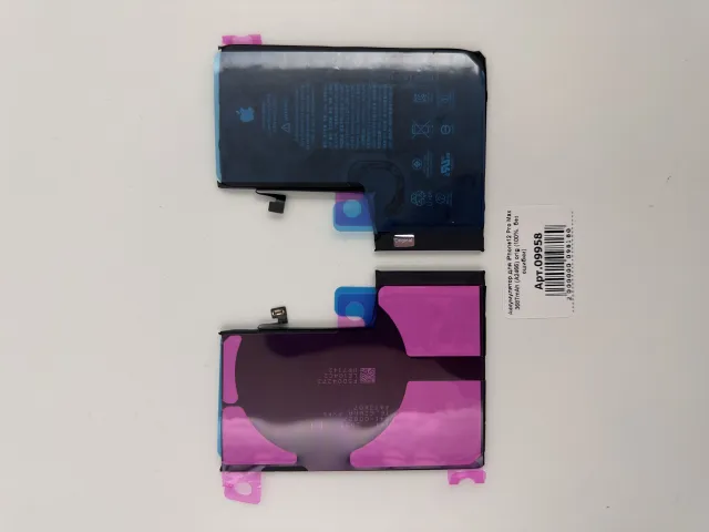 Аккумулятор для iPhone12 Pro Max 3687mAh (A2466) orig (100%, без ошибки), для iPhone 12 Pro Max, арт. 09958