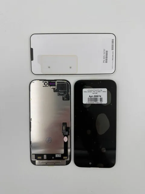 LCD для iPhone16 (orig, офиц.магазин, без ошибки + набор винтов) 60Гц, для iPhone 16, арт. 09974