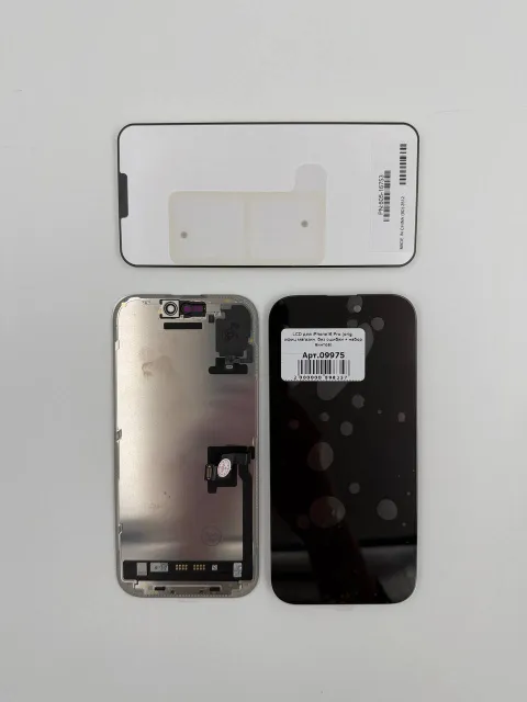 LCD для iPhone16 Pro (orig, офиц.магазин, без ошибки + набор винтов) 120Гц, для iPhone 16 Pro, арт. 09975