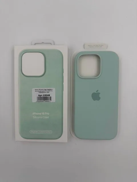Чехол Silicone Case MagSafe с анимацией для iPhone16 Pro АКВАМАРИН (№3), для iPhone 16 Pro, арт. 10048