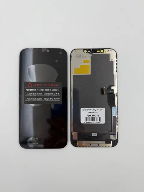 LCD для iPhone12 Pro Max iParts (OLED, диагностик, без ошибки, гарантия 1 год), для iPhone 12 Pro Max, арт. 10073