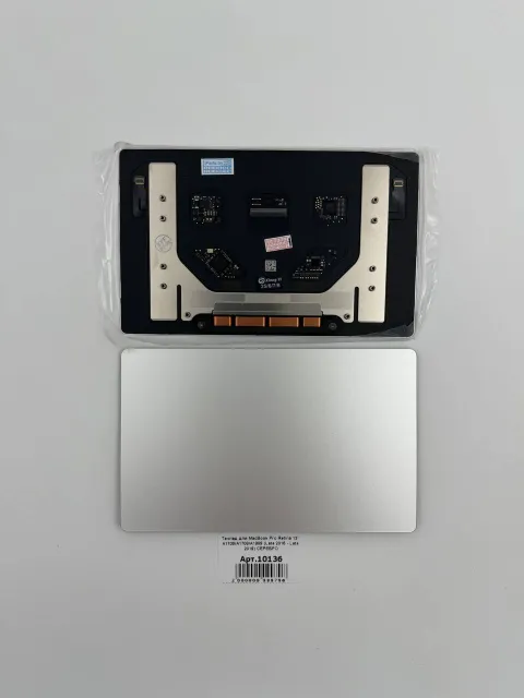 Тачпад для MacBook Pro Retina 13" A1706/A1708/A1989 (Late 2016 - Late 2019) СЕРЕБРО, для MacBook, арт. 10136