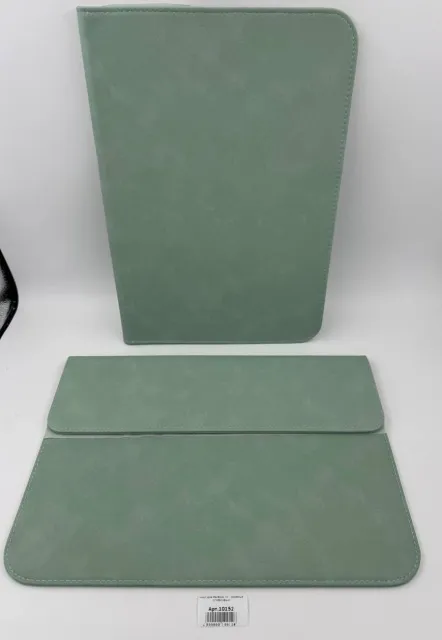 Чехол для MacBook 14", экозамша ОЛИВКОВЫЙ №1, для MacBook 14", арт. 10152
