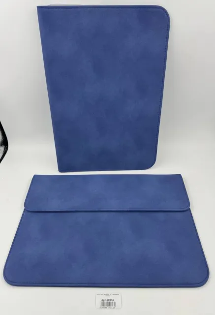 Чехол для MacBook 14", экозамша СИНИЙ №2, для MacBook 14", арт. 10153