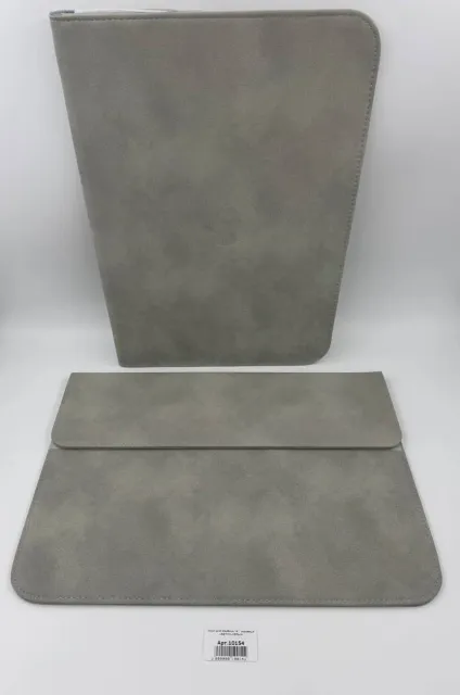 Чехол для MacBook 14", экозамша СВЕТЛО-СЕРЫЙ №3, для MacBook 14", арт. 10154