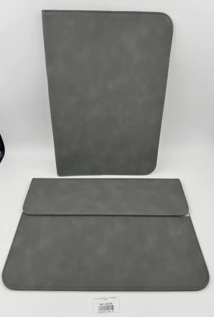 Чехол для MacBook 14", экозамша СЕРЫЙ №4, для MacBook 14", арт. 10155