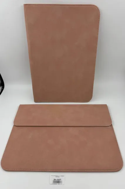 Чехол для MacBook 14", экозамша ПУДРОВЫЙ №6, для MacBook 14", арт. 10157