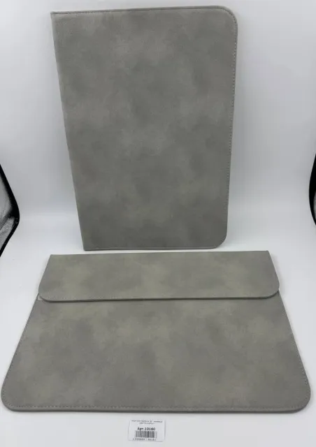 Чехол для MacBook 15", экозамша СВЕТЛО-СЕРЫЙ №3, для MacBook 15", арт. 10160