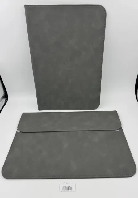 Чехол для MacBook 15", экозамша СЕРЫЙ №4, для MacBook 15", арт. 10161