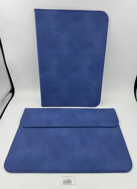 Чехол для MacBook 16", экозамша СИНИЙ №2, для MacBook 16", арт. 10165
