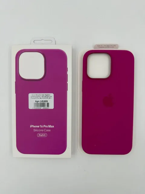 Чехол Silicone Case MagSafe с Camera Control с анимацией для iPhone16 Pro Max ФУКСИЯ (№11), для iPhone16 Pro Max, арт. 10205