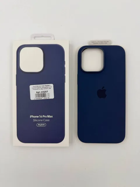 Чехол Silicone Case MagSafe с Camera Control с анимацией для iPhone16 Pro Max СИНИЙ (№9), для iPhone16 Pro Max, арт. 10207