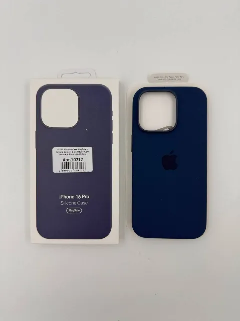 Чехол Silicone Case MagSafe с Camera Control с анимацией для iPhone16 Pro СИНИЙ (№9), для iPhone 16 Pro, арт. 10212