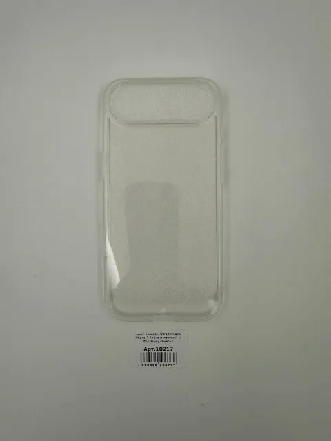Чехол силикон. Ultra-thin для iPhone17 Air (качественный, с бортами у камеры), для iPhone 17 Air, арт. 10217
