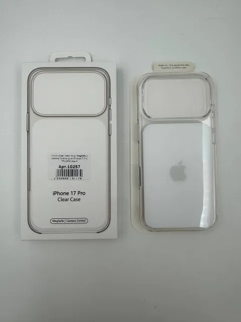 Чехол Clear Case Acryl MagSafe с Camera Control для iPhone17 Pro ПРОЗРАЧНЫЙ, для iPhone17 Pro, арт. 10257