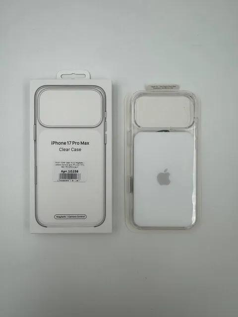 Чехол Clear Case Acryl MagSafe с Camera Control для iPhone17 Pro Max ПРОЗРАЧНЫЙ, для iPhone17 Pro Max, арт. 10258