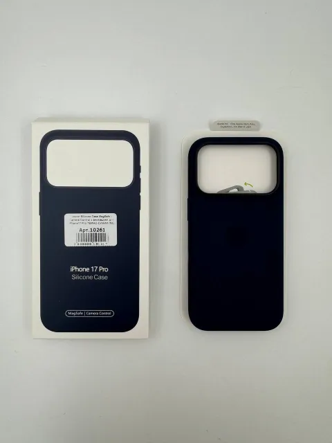 Чехол Silicone Case MagSafe с Camera Control с анимацией для iPhone17 Pro ТЕМНО-СИНИЙ (№3), для iPhone 17 Pro, арт. 10261