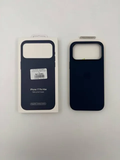 Чехол Silicone Case MagSafe с Camera Control с анимацией для iPhone17 Pro Max ТЕМНО-СИНИЙ (№3), для iPhone17 Pro Max, арт. 10262
