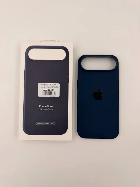 Чехол Silicone Case MagSafe с Camera Control с анимацией для iPhone17 Air ТЕМНО-СИНИЙ (№2), для iPhone 17 Air, арт. 10277