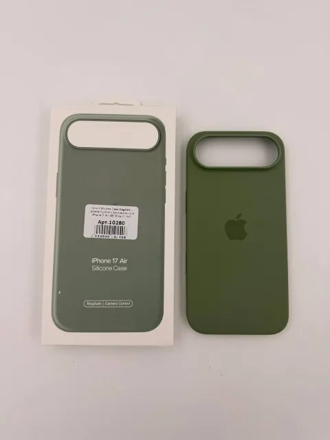 Чехол Silicone Case MagSafe с Camera Control с анимацией для iPhone17 Air ЗЕЛЕНЫЙ (№7), для iPhone 17 Air, арт. 10280