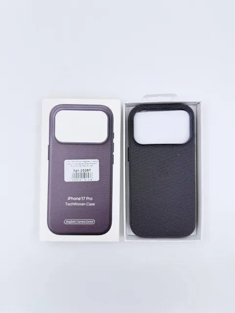 Чехол TechWoven MagSafe с Camera Control с анимацией для iPhone17 Pro ФИОЛЕТОВЫЙ (№5), для iPhone 17 Pro, арт. 10297
