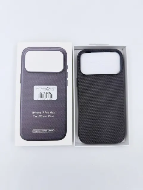 Чехол TechWoven MagSafe с Camera Control с анимацией для iPhone17 Pro Max ФИОЛЕТОВЫЙ (№5), для iPhone 17 Pro Max, арт. 10302