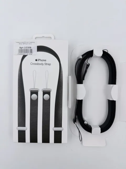 Ремешок для iPhone Crossbody Strap ЧЕРНЫЙ (№10), арт. 10309