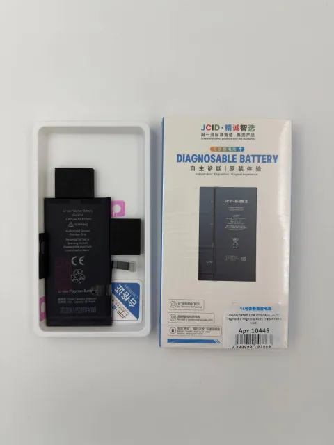 Аккумулятор для iPhone14 (JCID) Diagnostic High capacity (гарантия 4 мес), для iPhone 14, арт. 10445