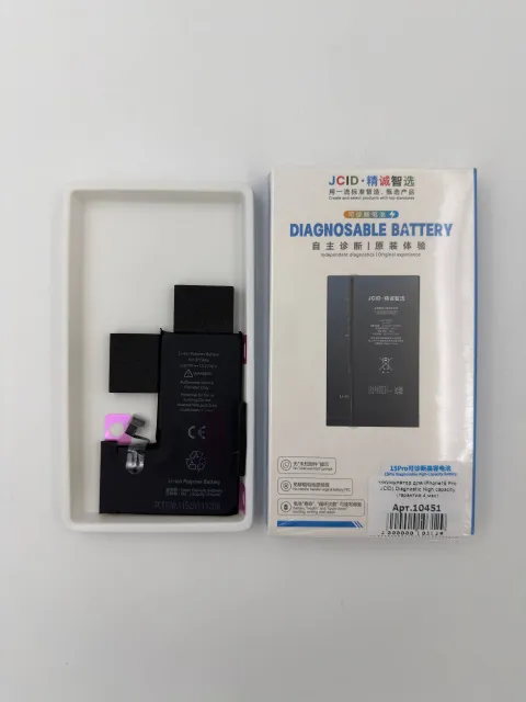 Аккумулятор для iPhone15 Pro (JCID) Diagnostic High capacity (гарантия 4 мес), для iPhone 15 Pro, арт. 10451