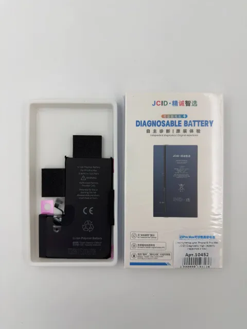 Аккумулятор для iPhone15 Pro Max (JCID) Diagnostic High capacity (гарантия 4 мес), для iPhone 15 Pro Max, арт. 10452