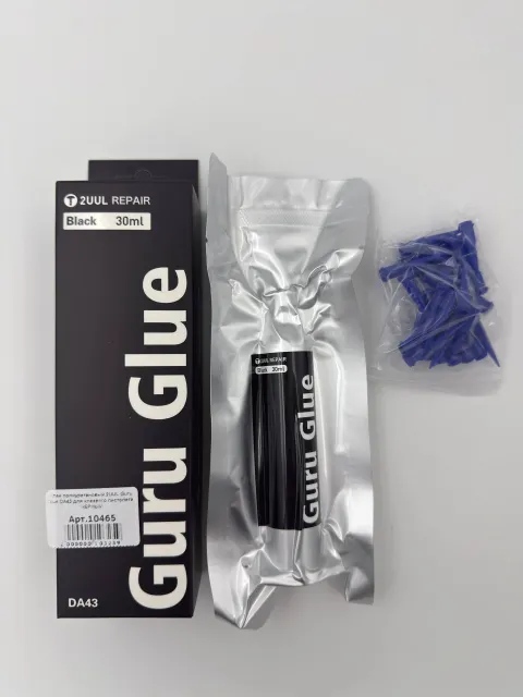 Клей полиуретановый 2UUL Guru Glue DA43 для клеевого пистолета, ЧЕРНЫЙ, для Клей, арт. 10465
