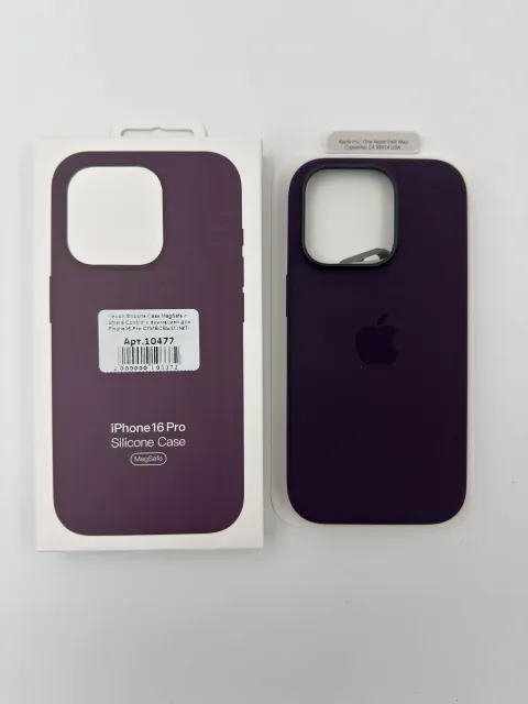 Чехол Silicone Case MagSafe с Camera Control с анимацией для iPhone16 Pro СЛИВОВЫЙ (№7), для iPhone 16 Pro, арт. 10477
