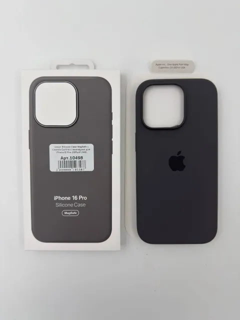 Чехол Silicone Case MagSafe с Camera Control с анимацией для iPhone16 Pro СЕРЫЙ (№6), для iPhone 16 Pro, арт. 10498