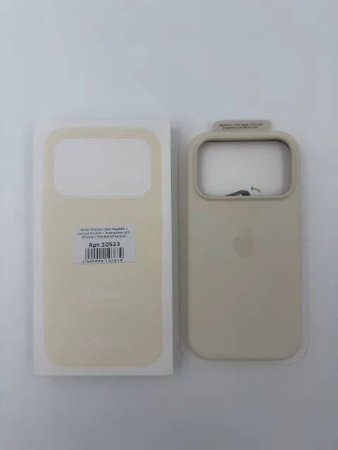 Чехол Silicone Case MagSafe с Camera Control с анимацией для iPhone17 Pro ВАНИЛЬНЫЙ (№10), для iPhone 17 Pro, арт. 10523