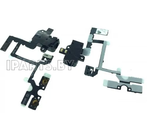 Шлейф для iPhone4 Hand-Free ЧЕРНЫЙ (821-1355-А), для iPhone 4, арт. 00133