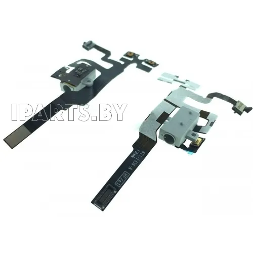 Шлейф для iPhone4 Hand-Free БЕЛЫЙ, для iPhone 4, арт. 00134