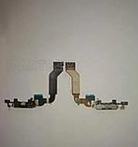 Шлейф для iPhone4S CHARGE CONN orig IC ЧЕРНЫЙ (821-1301-05), для iPhone 4s, арт. 00139