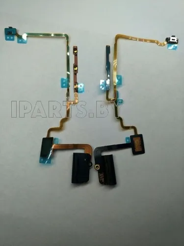 Шлейф для iPod Nano 7 gen. разъем гарнитуры/кнопки громкости/включения Белый, для iPod Nano 7, арт. 00196