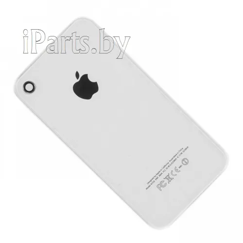 Задняя крышка для iPhone 4 БЕЛЫЙ (с олеофобным покрытием), для iPhone 4, арт. 00293