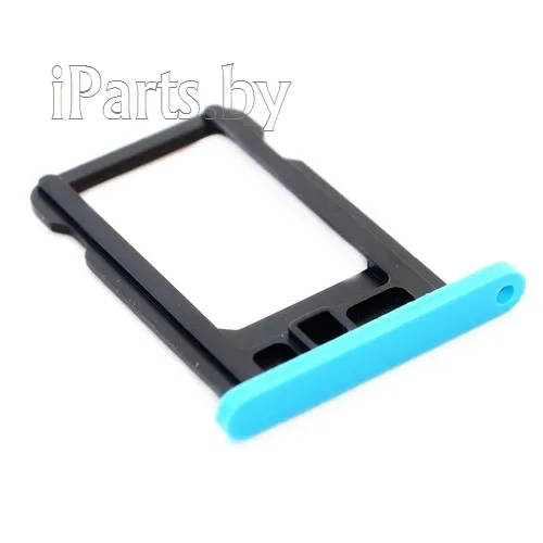 Лоток для сим-карты для iPhone5C ГОЛУБОЙ, для iPhone 5C, арт. 00349